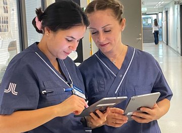 Karolinska Åldrande Geriatrik test av SwipeCare